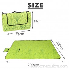 (79x79)Extra-Large Outdoor Water Resistant Picnic Blankets Mat Rug Camp Beach 568874278